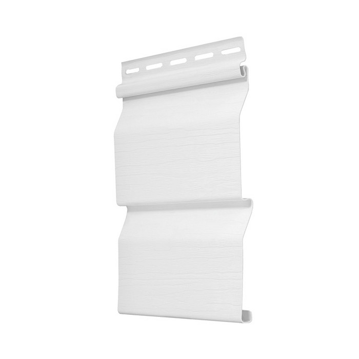 Виниловый сайдинг Nordside Карелия Белый