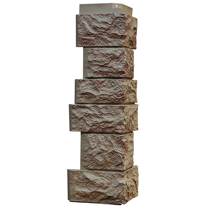 Угол Nordside Северный камень/Сланец Терракотовый