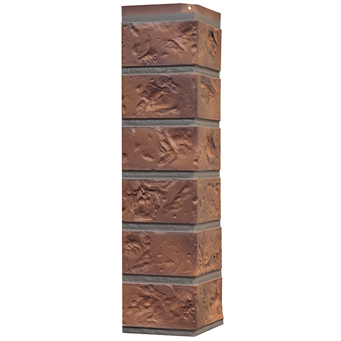 Угол Nordside Старый форт Рыже-терракотовый